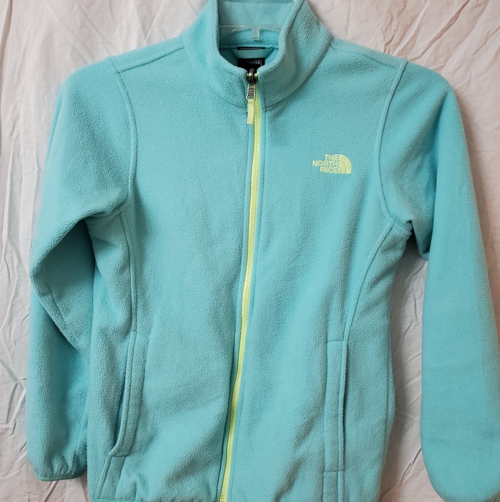 GIRLS NORTH FACE FLEECE JACKET